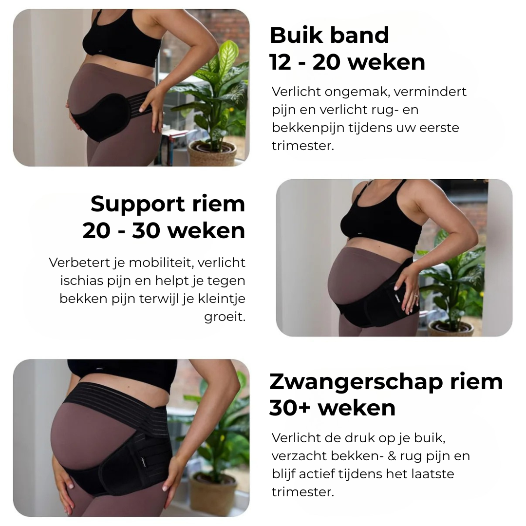 Preggo Belly Band™ direct verlichting voor je rug!