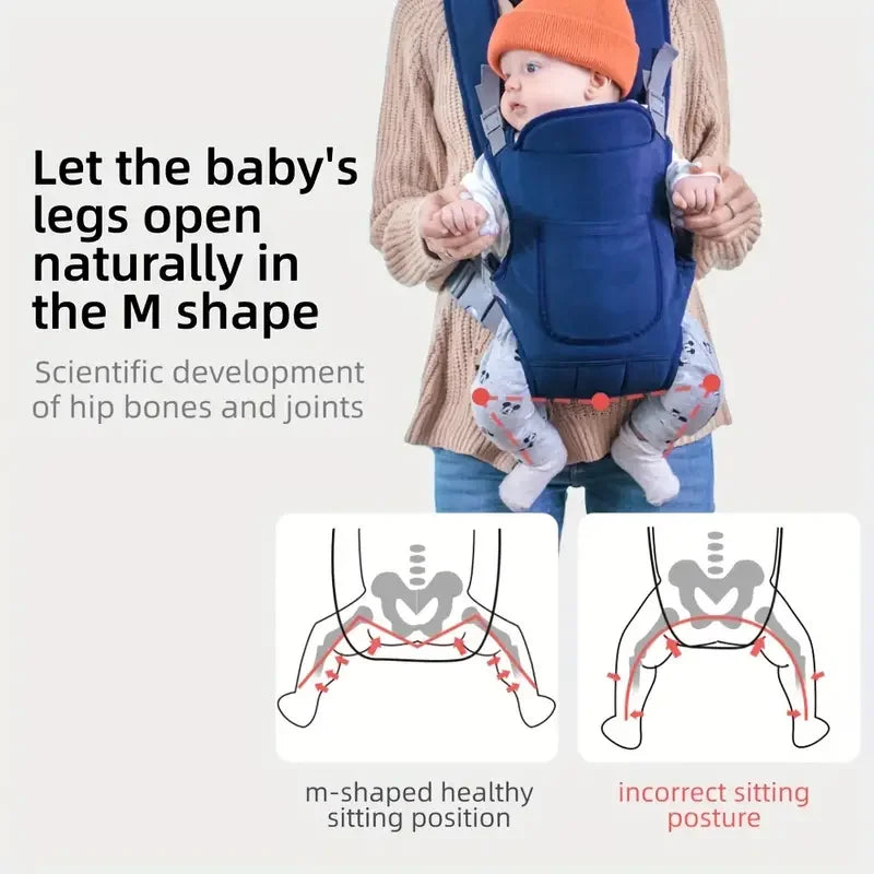 Beebie Draagzakkie™ hou je kind dichtbij met je handen vrij!